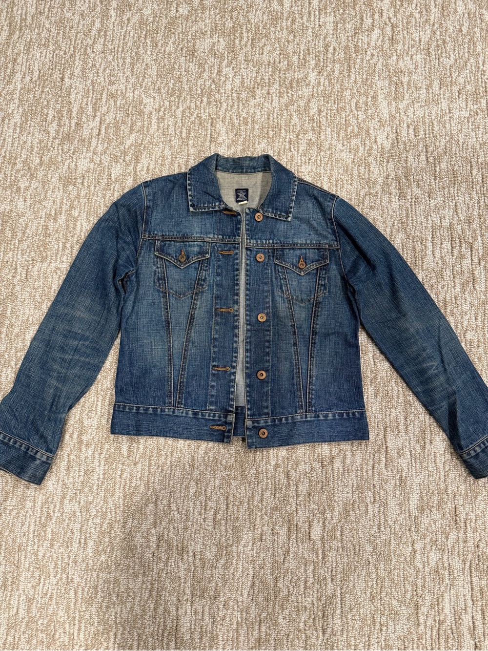 Vintage Classic Blue Denim Jacket